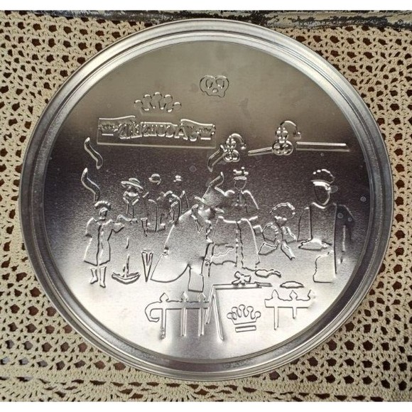 Jacobsen's Bakery Butter Cookie Collectible Tin Product of Denmark (Empty) - Picture 6 of 9